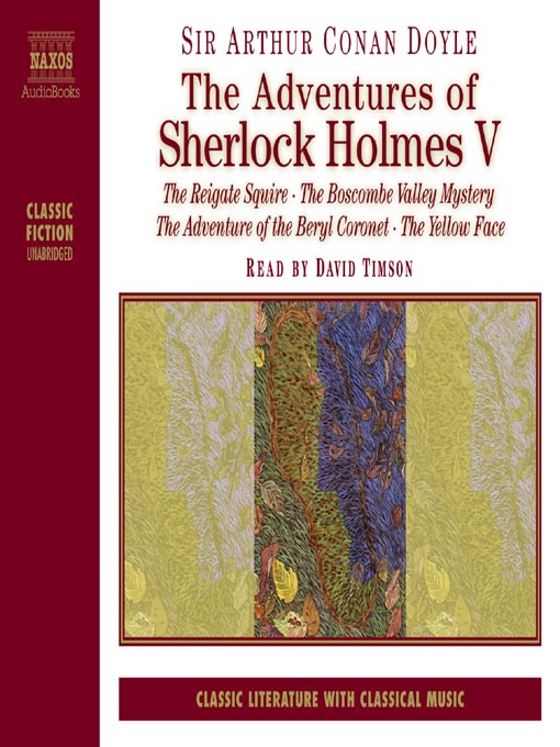 Title details for The Adventures of Sherlock Holmes, Volume 5 by Arthur Conan Doyle - Wait list